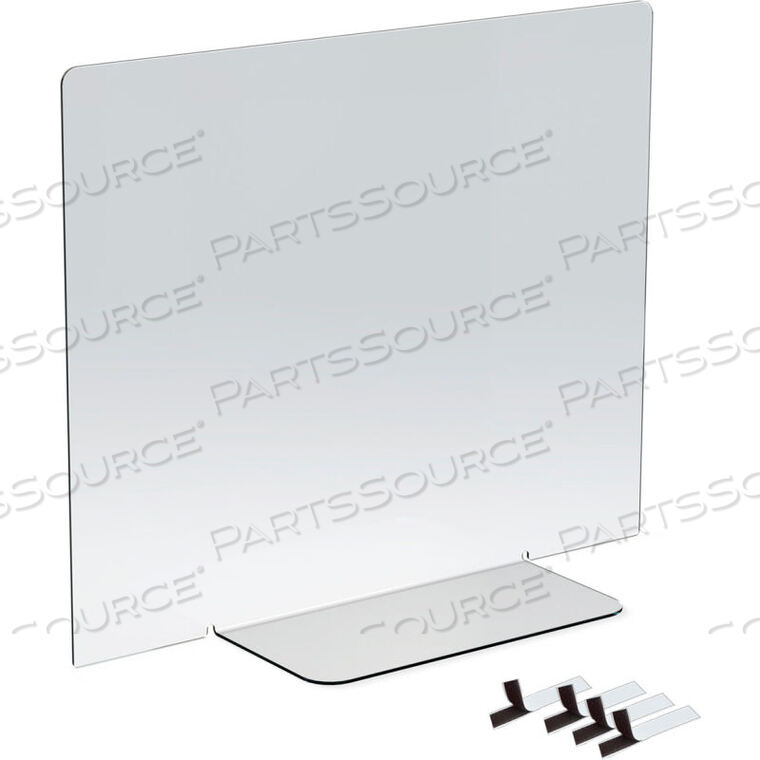 OEM#: HP-2432-BFDISPLAYS ЗАЩИТА ОТ ЧУХА ДЛЯ СТОЛЕШНИЦЫ, АКРИЛОВАЯ 23-1/2 Ш X 30-1/2 В от Braeside Holdings LLC