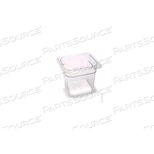 Replaces Cambro 66CW135PAN POLY SIXTH X 6 -135CLEAR QD