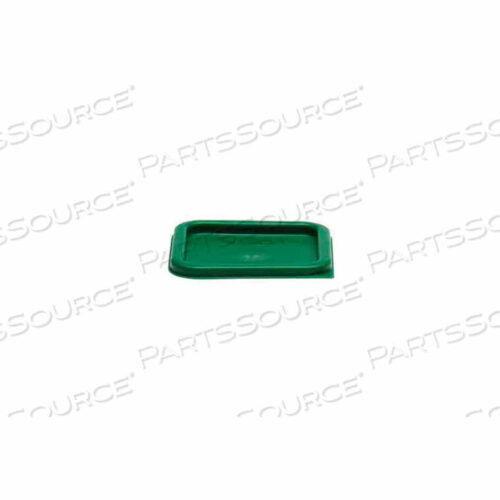 OEM#: SFC2452COVER, FOR 2 AND 4 QT. CONTAINERS, KELLY GREEN POLYETHYLENE, NSF by Cambro