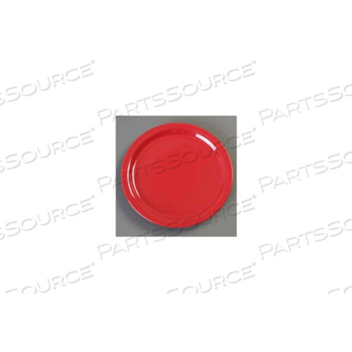 ОБЕДЕННАЯ ТАРЕЛКА KINGLINE 8-29/32 X 25/32, КРАСНАЯ