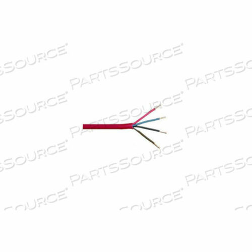 OEM#: 4009RD1S18AWG 4C КАБЕЛЬ ДЛЯ ПОЖАРНОЙ СИГНАЛИЗАЦИИ, ПЛЕНУМНЫЙ, FPLR, 1000 ФУТОВ. КАТУШКА, КРАСНЫЙ, от Convergent Connectivity Technology
