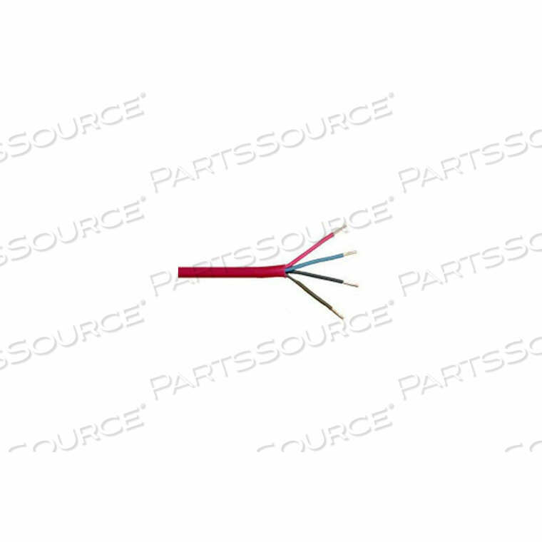 OEM#: 4009RD1S18AWG 4C КАБЕЛЬ ДЛЯ ПОЖАРНОЙ СИГНАЛИЗАЦИИ, ПЛЕНУМНЫЙ, FPLR, 1000 ФУТОВ. КАТУШКА, КРАСНЫЙ, от Convergent Connectivity Technology