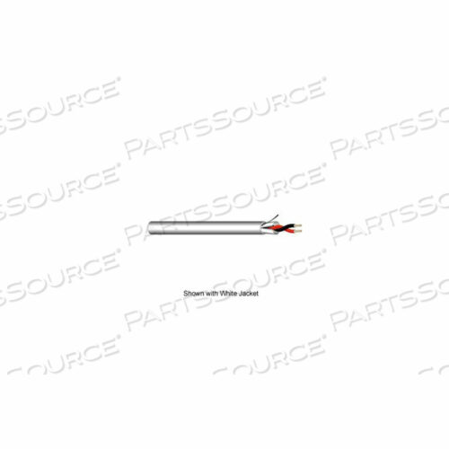 18AWG 2C МНОГОЖИЛЬНЫЙ ЭКРАНИРОВАННЫЙ КАБЕЛЬ УПРАВЛЕНИЯ ПЛЕНУМ (CMP) 1000 ФУТОВ. КОРОБКА СИНЕГО ЦВЕТА
