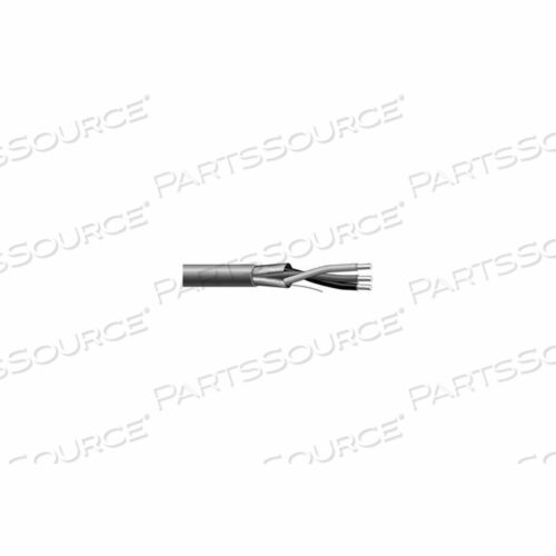 18AWG 3C МНОГОЖИЛЬНЫЙ ЭКРАНИРОВАННЫЙ КАБЕЛЬ УПРАВЛЕНИЯ ПЛЕНУМНЫЙ (CMP) КАТУШКА 1000 ФУТОВ БЕЛЫЙ