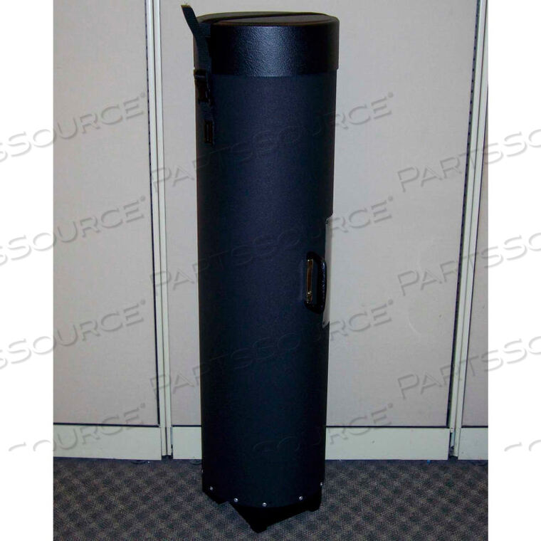 OEM#: 511-1650-WW511 КЕЙС ROTUNDA GRAPHICS НА КОЛЕСАХ - КЕЙС ДЛЯ ВЫСТАВКИ - 18 Д X 18 Ш X 55 В, ЧЕРНЫЙ от Case Design Corporation