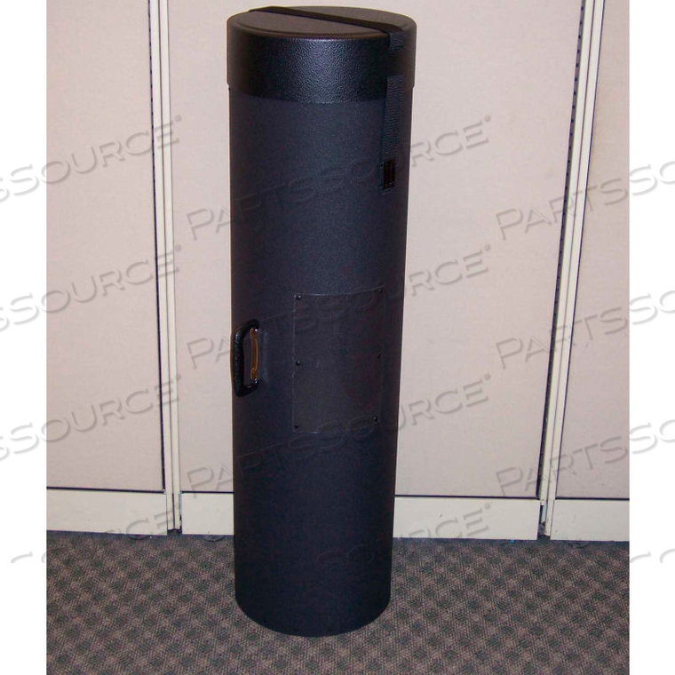 OEM#: 511-60511 КЕЙС ROTUNDA GRAPHICS - КЕЙС ДЛЯ ТОРГОВЫХ ВЫСТАВОК - 14 Д X 14 Ш X 62 В, ЧЕРНЫЙ от Case Design Corporation