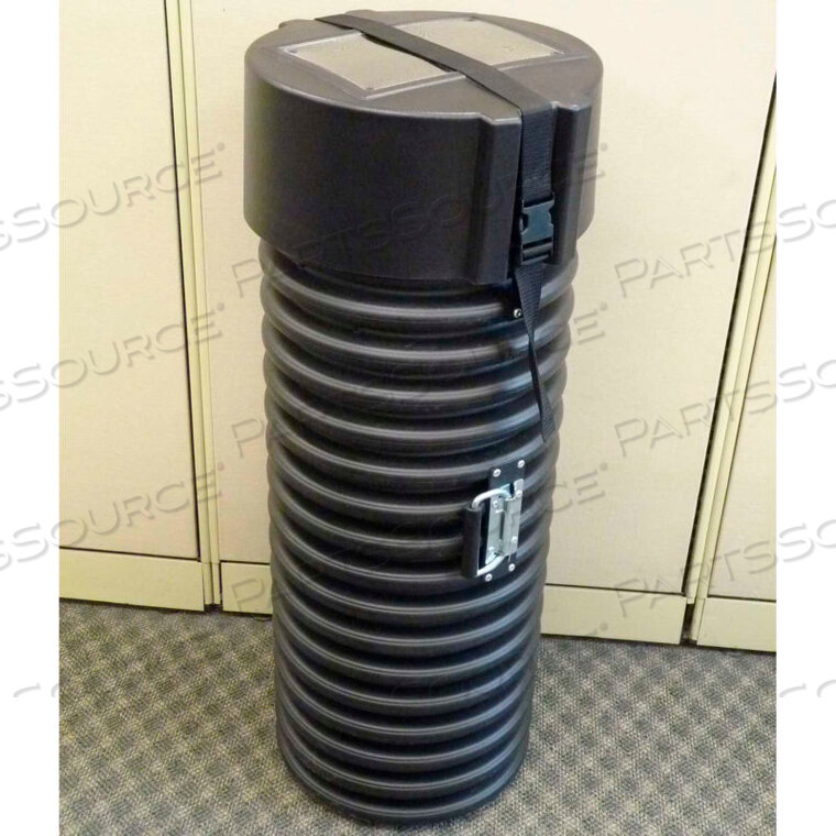 OEM#: 515-1250515 ТРАНСПОРТИРОВОЧНЫЙ КОРОБ-ТУБА ДЛЯ БАКОВ, БЕЗ КОЛЕС, 14 Д X 14 Ш X 52 В, ЧЕРНЫЙ от Case Design Corporation