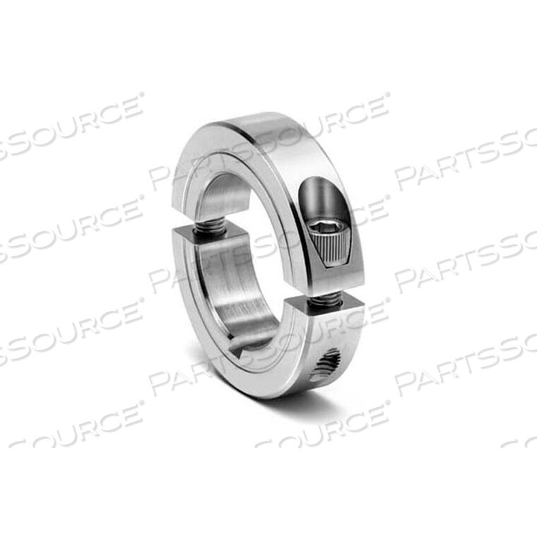 OEM#: 2C-218-S-KWДВУХЧАСТНЫЙ ЗАЖИМНОЙ ХОМУТ С ПАЗОМ 2C-KW-SERIES, 2-3/16, НЕРЖАВЕЮЩАЯ СТАЛЬ от Climax Metal Products