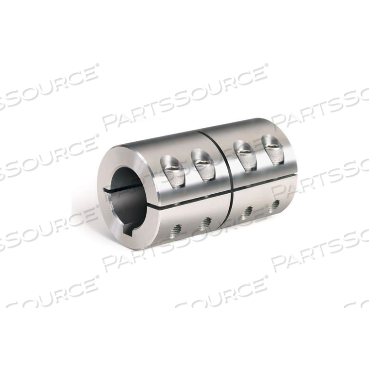 OEM#: MISCC-10-10-SKWMETRIC ЦЕЛЬНЫЕ СТАНДАРТНЫЕ ЗАЖИМНЫЕ МУФТЫ СО ШПОНОЧНЫМ ПАЗОМ, 10 ММ, НЕРЖАВЕЮЩАЯ СТАЛЬ от Climax Metal Products
