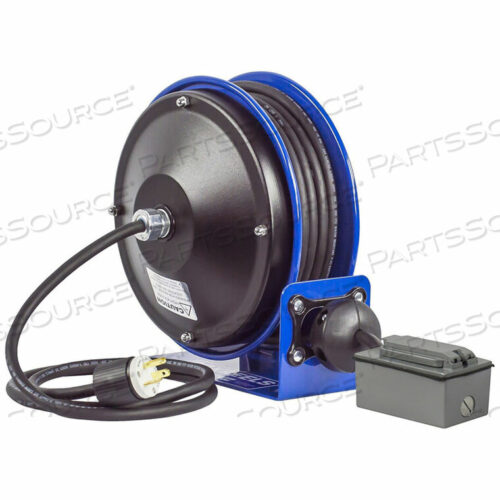 OEM#: PC13-5016-FPOWER CORD SPRING REEL, DUPLEX GFCI INDUSTRIAL OUTLETS, 50 CORD, 16 AWG от Coxreels