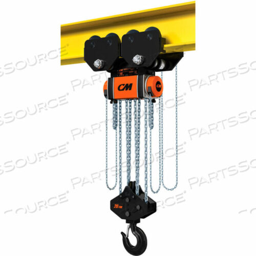 OEM#: HU20000GB20HURRICANE 360 HOIST & Trolley COMBO GEARED 20 LOFT CAPACITY 20 TON, 20 LIFT от Columbus McKinnon