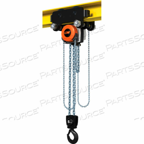 OEM#: HU5000GA30HURRICANE 360 HOIST & Trolley COMBO GEARED 5 TONN CAPACITY, 30 LIFT от Columbus McKinnon