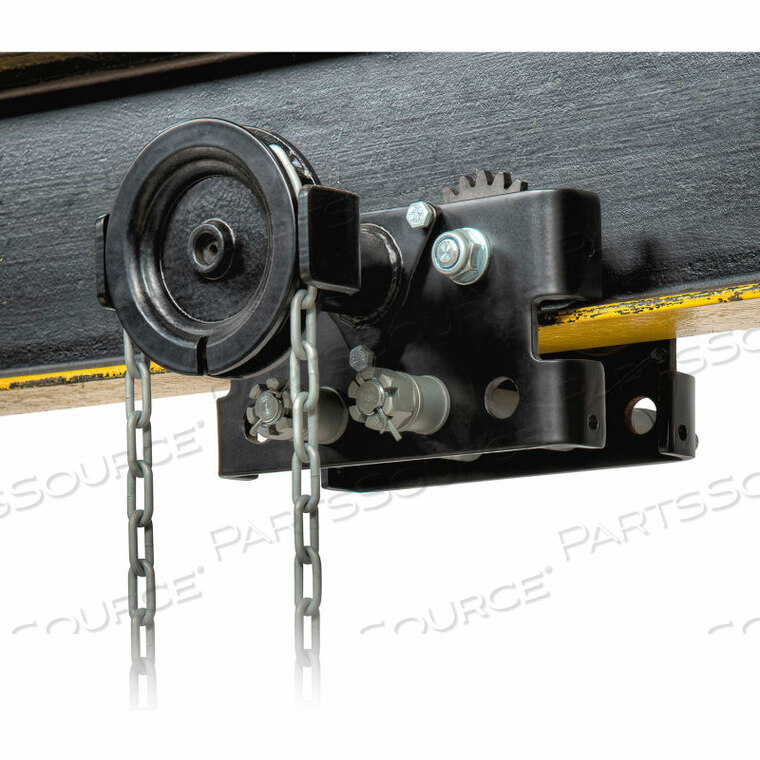 OEM#: UT1GУНИВЕРСАЛЬНАЯ ТЕЛЕЖКА С РЕДУКТОРОМ - ГРУЗОПОДЪЕМНОСТЬ 2000 ФУНТОВ, РЕДУКТОР Columbus McKinnon