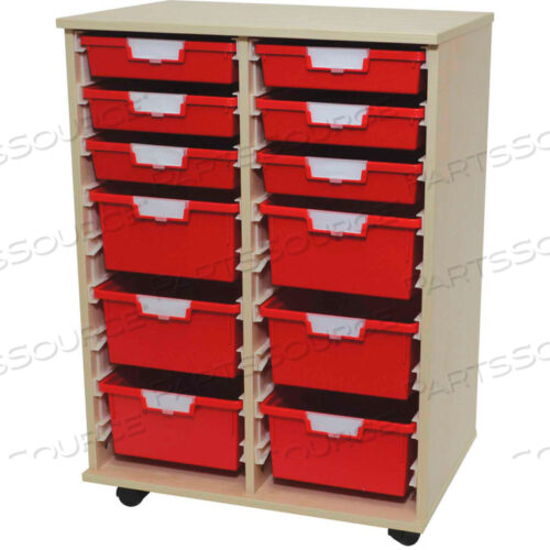 ТЕЛЕЖКА STORSYSTEM WOOD TOTE - 12 СТАНДАРТНОЙ ШИРИНЫ 27-3/4X18-3/4X38-3/4