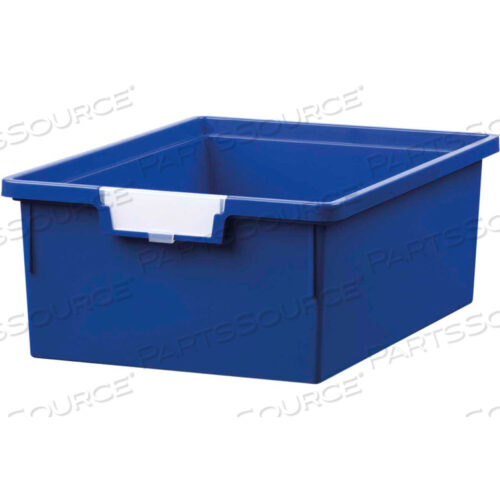 СТАНДАРТНАЯ ШИРИНА, ДВОЙНАЯ ГЛУБИНА, ПОДНОС ДЛЯ ХРАНЕНИЯ - 16-3/4 ДЛИНЫ X 12-5/16 ШИРИНЫ X 6 В СИНИЙ