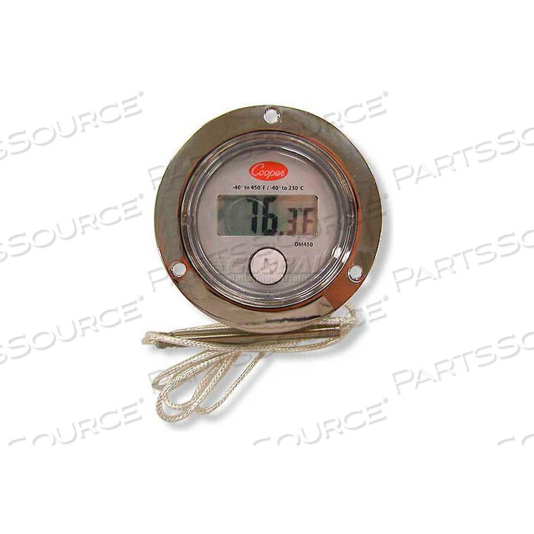 OEM#: DM450-0-3ТЕРМОМЕТР, DM450-0-3, 2 ПЕРЕДНИХ ФЛАНЦА, ЗАДНЯЯ СОЕДИНИТЕЛЬНАЯ ПАНЕЛЬ - МИН. КОЛ-ВО 2 от Cooper-Atkins