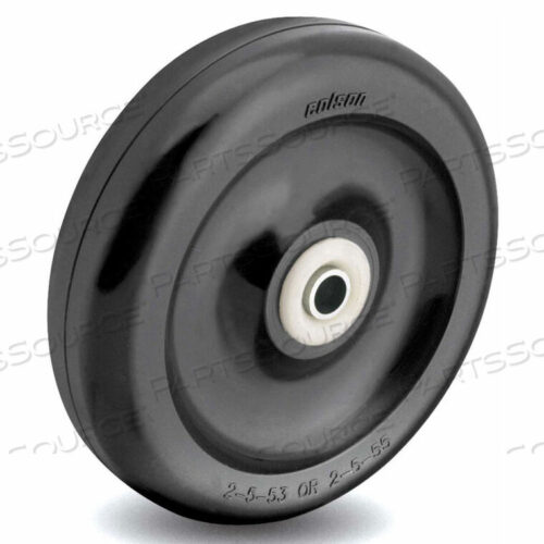 OEM#: 2.00004.532 СЕРИЯ КОЛЕСА - 4 X 1-1/4 ПОЛИОЛЕФИН 3/8 ВТУЛКА ДЕЛРИНА - ЧЕРНЫЙ от Colson