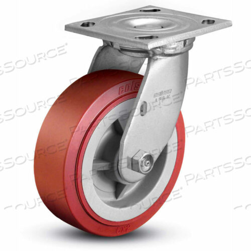 OEM#: 4.04109.9294 СЕРИЯ ПОВОРОТНАЯ ПЛАСТИНА РОЛИКОВАЯ - ПОЛИУРЕТАН НА ПОЛИОЛЕФИНЕ 4 ДИАМЕТР 600 ФУНТОВ от Colson