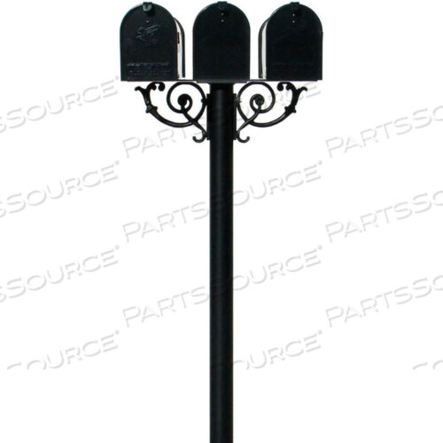 OEM#: HPWS3-000-E1THE HANFORD TRIPLE POST (С ОПОРНОЙ СКОБОЙ) БЕЗ ОСНОВАНИЯ И E1 ECONOMY MAILBOX от Qualarc