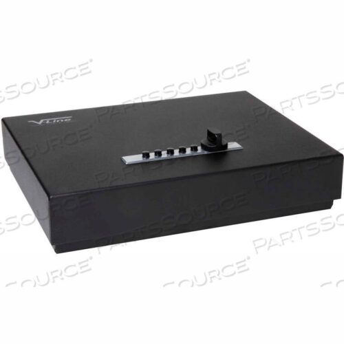 OEM#: 2912-S FBLKTACTICAL TOP DRAW PISTOL SAFE, ВМЕСТИМОСТЬ 2 ОРУЖИЯ, 12W X 9D X 2-1/2H ЧЕРНЫЙ от V-Line