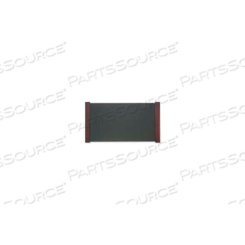 ПОДСТАВКА НА СТОЛ С ДЕРЕВЯННЫМИ ТОРЦЕВЫМИ ПАНЕЛЯМИ, ОТДЕЛКА КРАСНЫМ ДЕРЕВОМ, 21 X 38