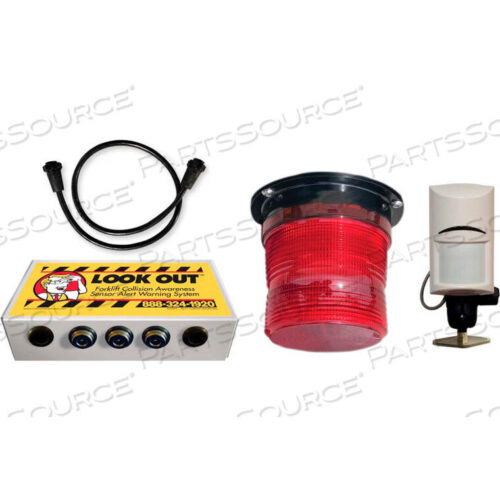 OEM#: ECONOMY-STROBEBRIGHT КРАСНЫЙ СТРОБОСКОПИЧЕСКИЙ СВЕТИЛЬНИК С КРОНШТЕЙНОМ С 1 ДАТЧИКОМ ВНУТРЕННЕЙ ЧАСТИ, БЛОКОМ УПРАВЛЕНИЯ, 15-ВИЛЬНЫМ ШНУРОМ от Collision Awareness Products