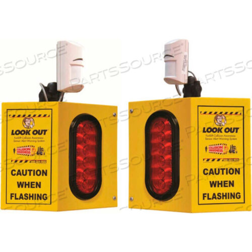 OEM#: 2 МОНИТОРА ДВЕРИ ПОДВЕСНОГО ПОГРУЗЧИКА, 2 КОРОБКИ, 2 ДАТЧИКА, 2 ЛАМПЫ, 15 ШНУРОВ от Collision Awareness Products