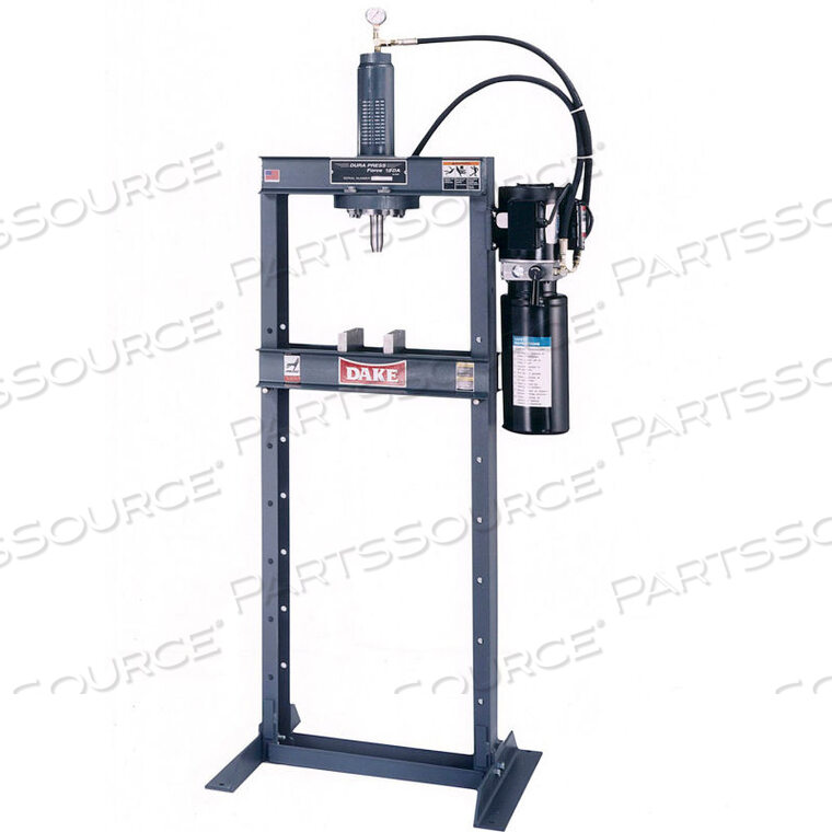 OEM#: 909205FORCE 10DA 10-ТОННАЯ H-ОБРАЗНАЯ РАМА С ЭЛЕКТРОПРИВОДОМ, 110 В-1 ФАЗА от Dake Corporation