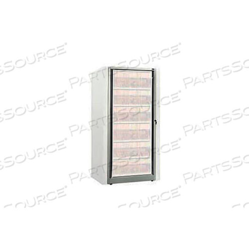 OEM#: XSLT-S8E-T15КОМПОНЕНТЫ ПОВОРОТНОГО КАРТОЧНОГО ШКАФА, БАЗОВЫЙ НАЧАЛЬНЫЙ БЛОК, LETTER, 8-ВЫСОТНЫЙ, BONE WHITE от Datum Filing