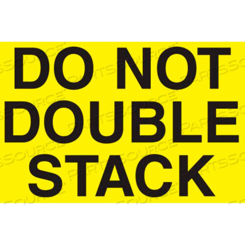 OEM#: DL2266DONT DOUBLE STACK 3 X 5 - ЯРКО-ЖЕЛТЫЙ / ЧЕРНЫЙ от Decker Tape Products
