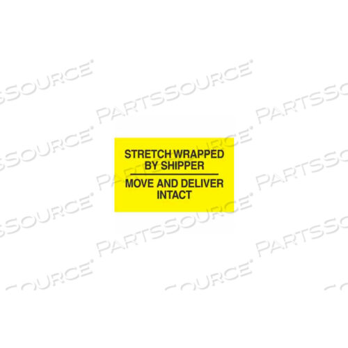 OEM#: DL3172СТРЕЙЧ-ОБЕРНУТАЯ ПЛЕНКА 3 X 5 - ЯРКО-ЖЕЛТЫЙ / ЧЕРНЫЙ от Decker Tape Products