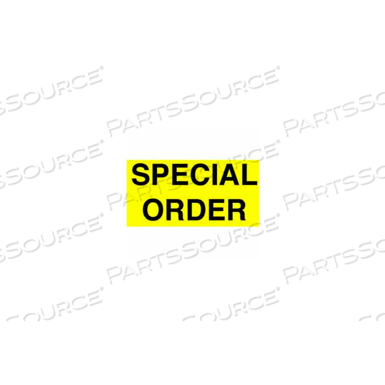 OEM#: DL3220СПЕЦИАЛЬНЫЙ ЗАКАЗ 3 X 5 - ЯРКО-ЖЕЛТЫЙ / ЧЕРНЫЙ от Decker Tape Products