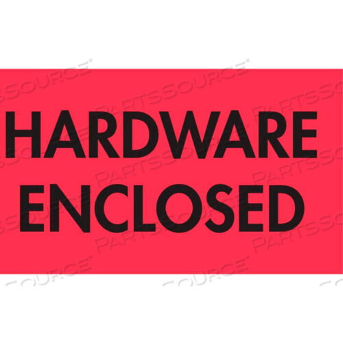 OEM#: DL3591HARDWARE ENCLOSED 2 X 3 - ФЛУОРЕСЦЕНТНЫЙ КРАСНЫЙ / ЧЕРНЫЙ от Decker Tape Products