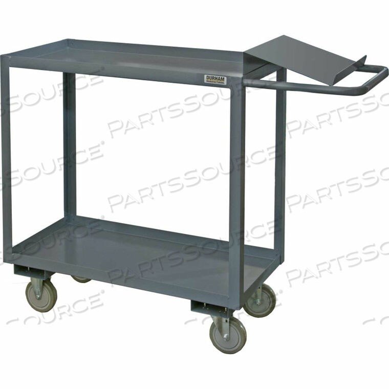OEM#: OPC-2448-2-95ТЕЛЕЖКА ДЛЯ СБОРА ЗАКАЗОВ С 2 ПОЛКАМИ, ГРУЗОПОДЪЕМНОСТЬЮ 1200 ФУНТОВ, 48 X 24 от Durham Manufacturing Company