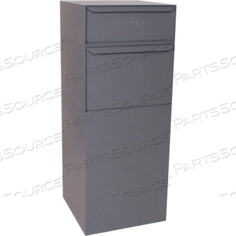 OEM#: DVCS0015-2ПОЛНОЦЕННЫЙ ПОЧТОВЫЙ ЯЩИК И ОТПРАВКА ПОСЫЛОК DVCS0015 - ОДОБРЕН USPS - ДОСТУП СЗАДИ - СЕРЫЙ от компании Dvault Company