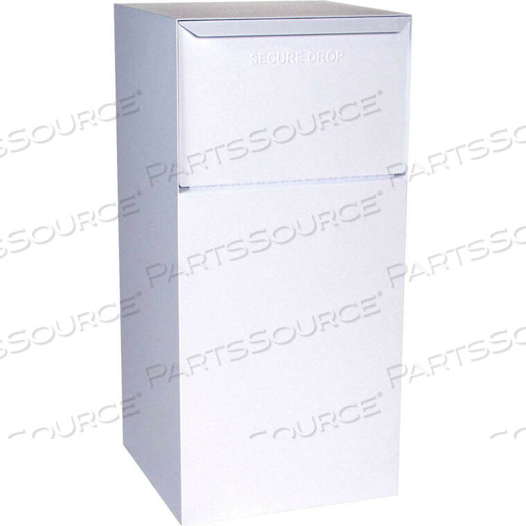 OEM#: DVCS0020-3ПОЧТОВЫЙ ЯЩИК ДЛЯ ДЕПОЗИТА И ОБРАТНОЙ СВЯЗИ DVCS0020 - ОТДЕЛЬНО СТОЯЩИЙ - ДОСТУП СЗАДИ - БЕЛЫЙ от компании Dvault Company