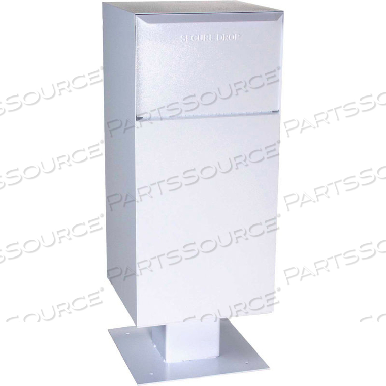 OEM#: DVCS0030-3ПОЧТОВЫЙ ЯЩИК ДЛЯ ДЕПОЗИТА И ОБРАТНОЙ СВЯЗИ С ПЬЕДЕСТАЛОМ DVCS0030 - ДОСТУП СЗАДИ - БЕЛЫЙ от компании Dvault Company