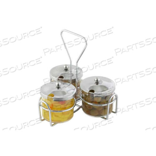 OEM#: WH-43 КОЛЬЦЕВОЙ ДЕРЖАТЕЛЬ ДЛЯ БАНКИ ДЛЯ ПРИПРАВ, 7-1/2 л, 7 Вт, 8 Н, ХРОМИРОВАННАЯ ПРОВОЛОКА от Winco DWL International, LLC