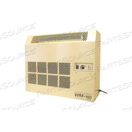 НАСТЕННЫЙ ОСУШИТЕЛЬ ВОЗДУХА, 13 АМПЕР, 650 КУБ. ФУТОВ В МИН., 71 ПИНТА