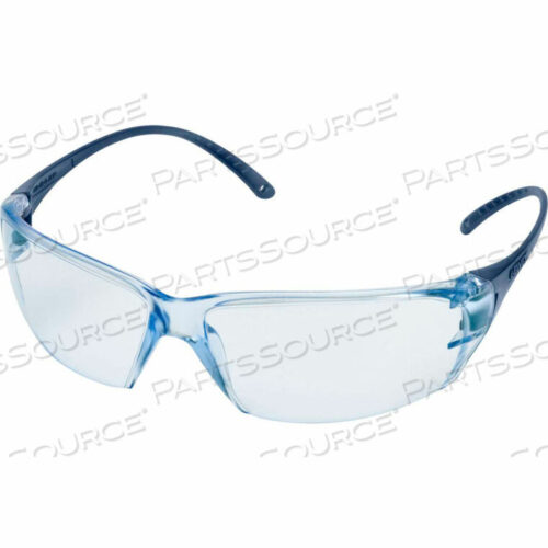 OEM#: WELSG59BMDAFULTRA-LIGHT SAFETY GLASSES, METAL DETECT, ANTI-FOG BLUE LENS by Elvex