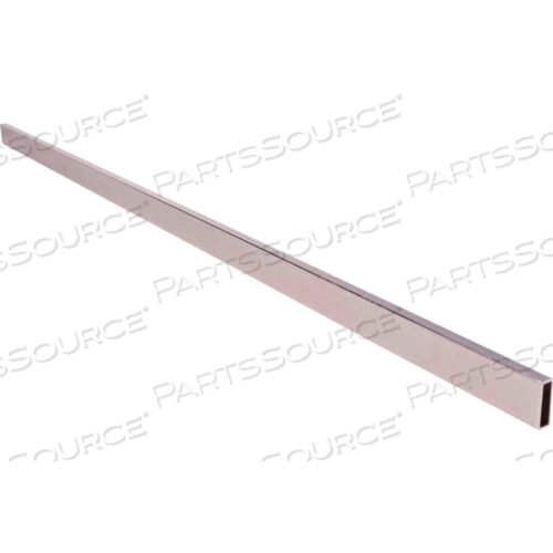 4 ДЛИННЫЕ ТРУБКИ - 1/2 X 1 ТОЛЩИНОЙ 1,3 ММ - АТЛАСНЫЙ НИКЕЛЬ