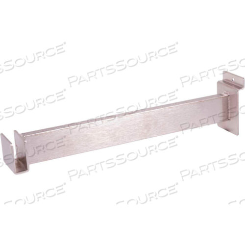 12 КРОНШТЕЙН ДЛЯ ПРЯМОУГОЛЬНОЙ ТРУБКИ - АТЛАСНЫЙ НИКЕЛЬ