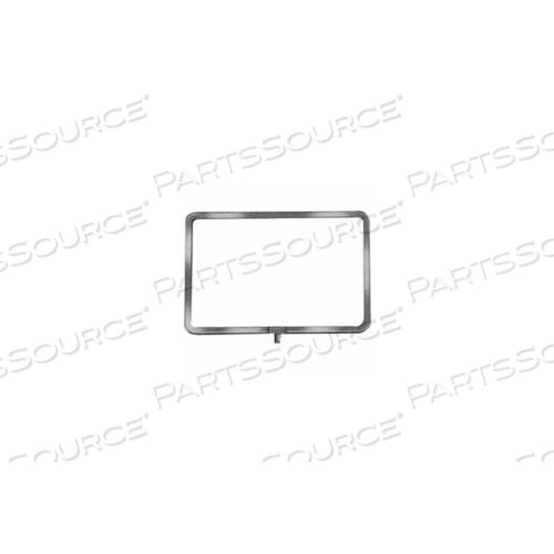 ДЕРЖАТЕЛЬ ЗНАКА 11Ш X 7В С КРЕПЛЕНИЕМ 1/4 И 3/8 - ХРОМ