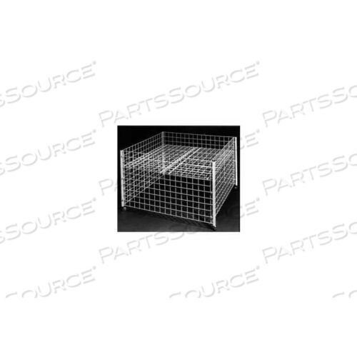 OEM#: GTC36/W36 SQUARE GRID DUMP BIN - ПОЛУГЛЯНЦЕВЫЙ БЕЛЫЙ от Econoco