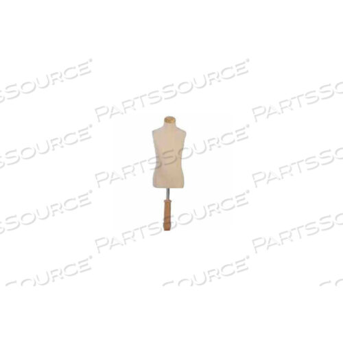 2-ЛЕТНИЙ ДЕТСКИЙ ПОРТНОЙ БЮСТ, ШЕЙНАЯ ЧАСТЬ И ОСНОВАНИЕ ВКЛЮЧЕНЫ - НАТУРАЛЬНЫЙ