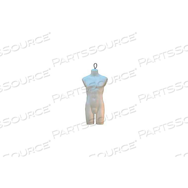 OEM#: PEM78WМУЖСКОЙ ТОРС С ПРОВОЛОЧНОЙ ПЕТЛЬЮ - МОЛОЧНО-БЕЛЫЙ от Mondo Mannequins