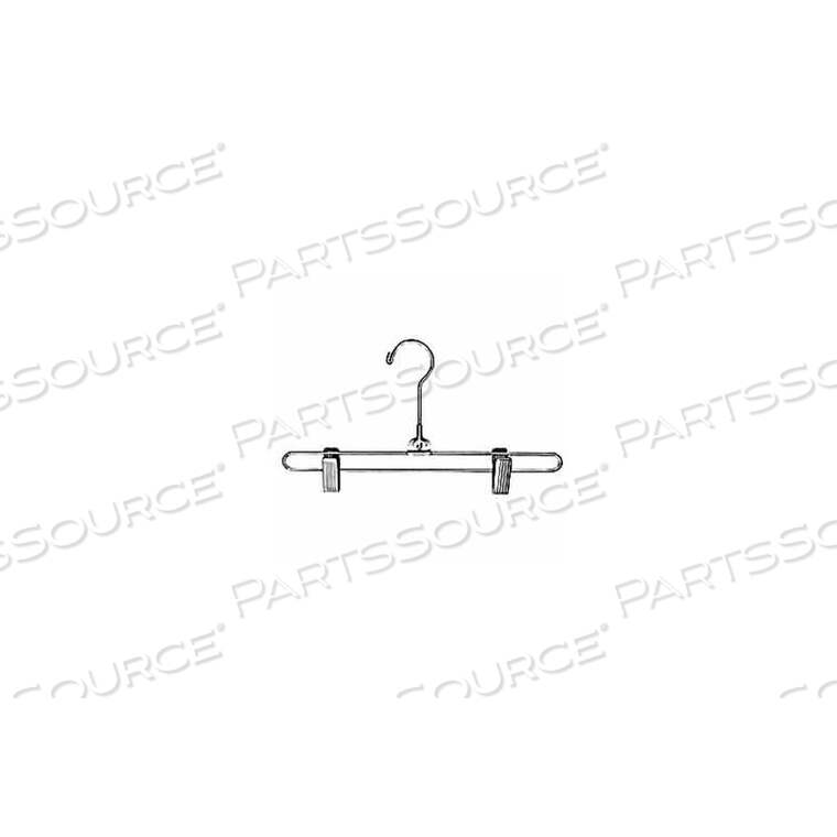 OEM#: SKT/1212 L СТАЛЬНАЯ ВЕШАЛКА ДЛЯ ЮБКИ С ОБЫЧНЫМ КРЮЧКОМ - ХРОМИРОВАННАЯ от Econoco