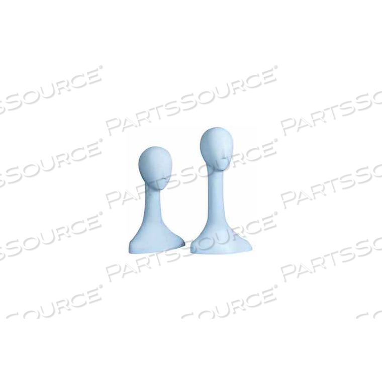 OEM#: WH2020 ЖЕНСКАЯ АБСТР. СТЕКЛОВОЛОКНО ГОЛОВА - CAMEO WHITE от Mondo Mannequins