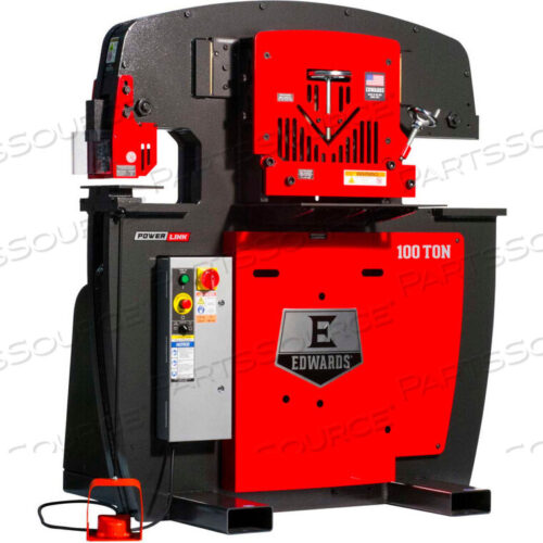 OEM#: IW100-3P380-AC600100-ТОННЫЙ МАШИНА ДЛЯ МЕТАЛЛООБРАБОТКИ - 3 ФАЗЫ, 380 В, 50 ГЦ С ГИДРАВЛИЧЕСКИМ КОМПЛЕКТОМ ОТ Edwards Signaling