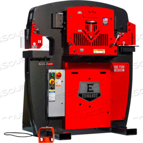 OEM#: IW100DX-3P208-AC100 TON DELUXE IRONWORKER - 3 ФАЗЫ, 208 В С ГИДРАВЛИЧЕСКИМ КОМПЛЕКТОМ ОТ Edwards Signaling
